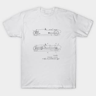 Motor Car Vintage Patent Drawing T-Shirt